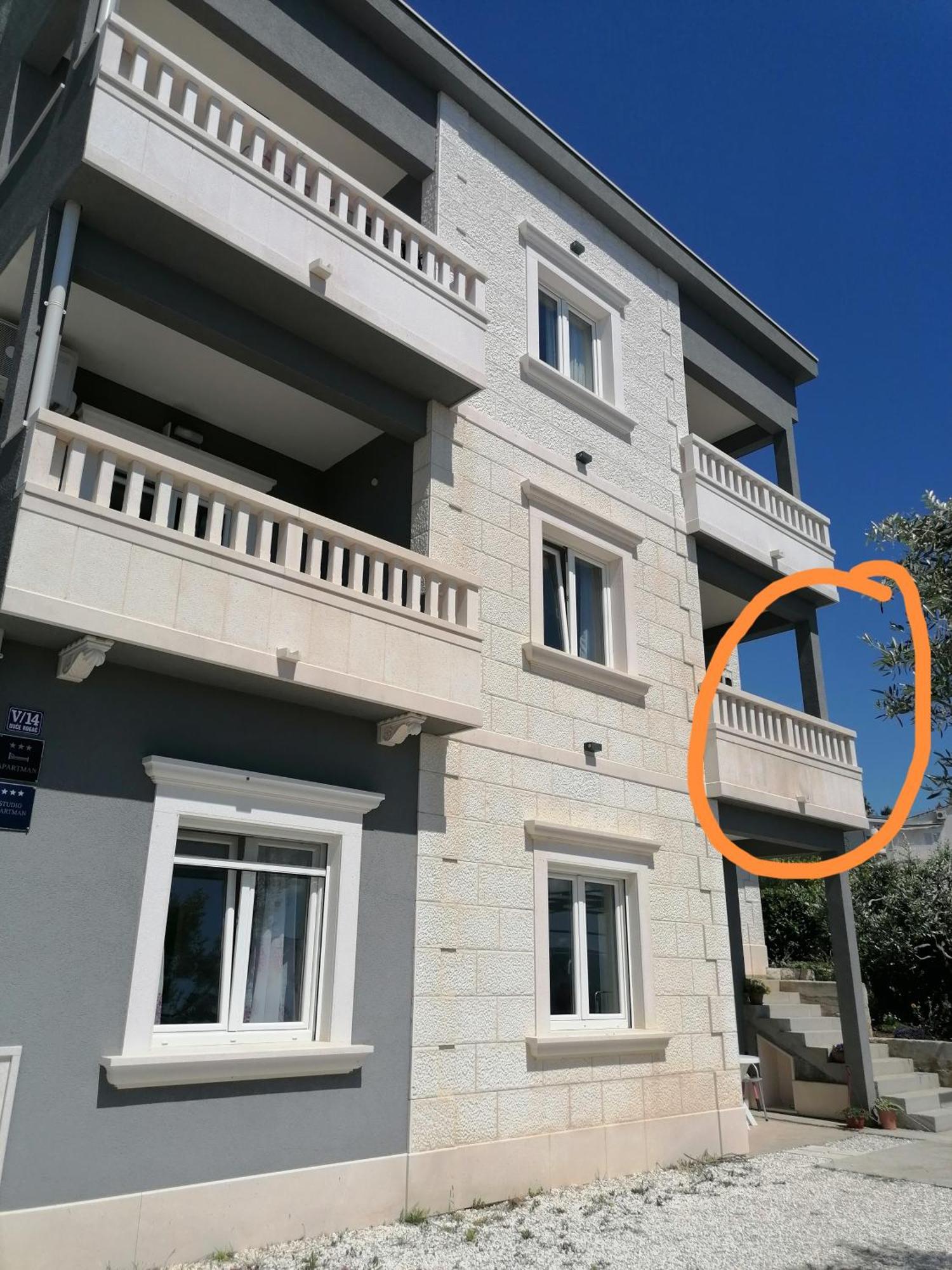Apartments Dinko Duće Buitenkant foto